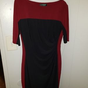 Red & Black Ralph Lauren Dress